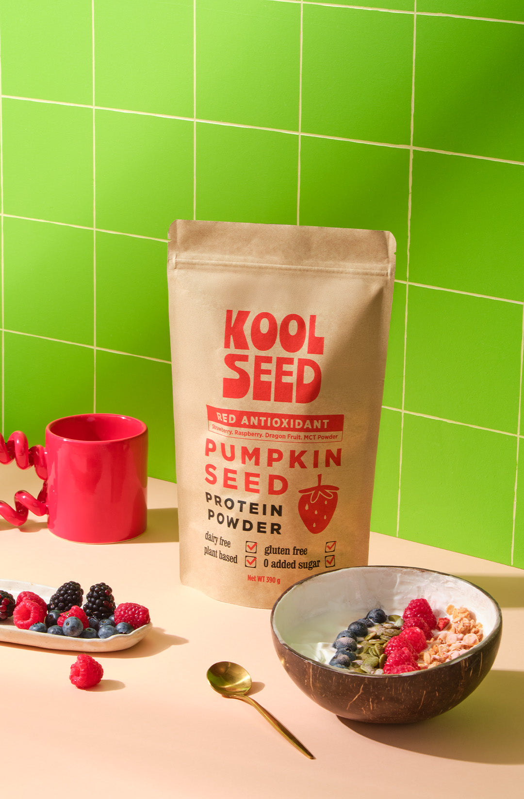 Meyveli Proteinli Ara Öğün Smoothie Bowl