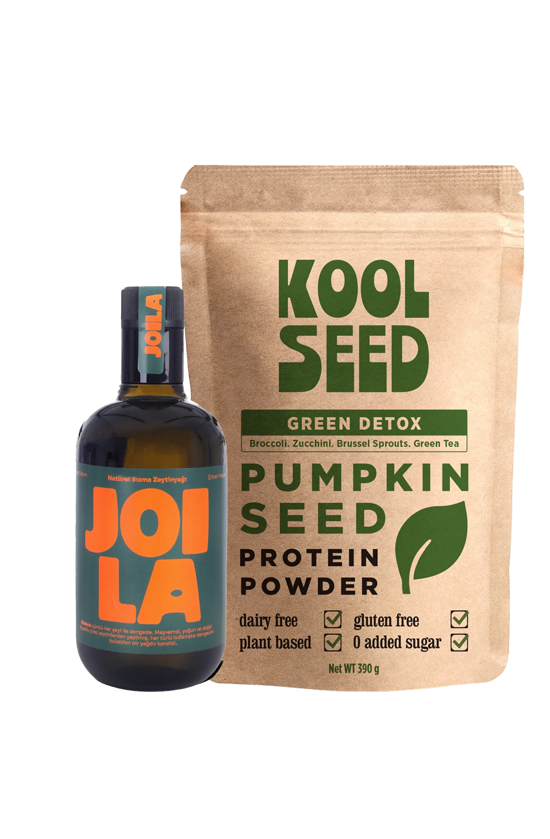 Green Detox Bitkisel Protein Tozu x Joila Zeytinyağı